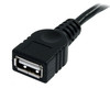 StarTech.com 6 ft Black USB 2.0 Extension Cable A to A - M/F - Extends the length your current USB device cable by 6 feet - 6ft usb extension cable - 6ft usb 2.0 extension cable - 6ft USB extension cord -6ft usb male female cable