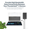 StarTech.com 2m (6.6ft) Thunderbolt 3 Cable, 20Gbps, 100W PD, 4K Video, Thunderbolt-Certified, Compatible w/ TB4/USB 3.2/DisplayPort - 2m (6.6ft) Passive Thunderbolt 3 cable - Delivers consistent 20 Gbps performance - Compatible with TB4, USB4/USB-C 