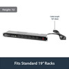 StarTech.com Rackmount PDU with 16 Outlets and Surge Protection - 19in Power Distribution Unit - 1U - Organize and add additional power outlets to your rack solution