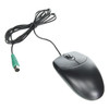 Adesso 3 Button Desktop Optical Scroll Mouse (PS/2) - Optical - Cable - Black - PS/2 - 1200 dpi - Scroll Wheel - 3 Button(s) - Symmetrical
