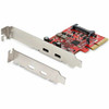 StarTech.com 2-port 10Gbps USB C PCIe Card Adapter - USB 3.2 Gen 2 Type-C PCI Express Expansion Add-On Card - Windows, macOS, Linux - USB C PCI Express card w/ Multiple INs maintains max speed w/mixed speed devices - 2-Port USB-C 10Gbps Expansion Hos