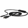 StarTech.com USB C to HDMI Cable - 6 ft / 2m - USB-C to HDMI 4K 60Hz - USB Type C to HDMI - Computer Monitor Cable - Eliminate clutter by connecting your USB Type-C computer directly to an HDMI display without additional adapters - Works with the Mac