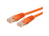 StarTech.com 6ft CAT6 Ethernet Cable - Orange Molded Gigabit - 100W PoE UTP 650MHz - Category 6 Patch Cord UL Certified Wiring/TIA - 6ft Orange CAT6 Ethernet cable delivers Multi Gigabit 1/2.5/5Gbps & 10Gbps up to 160ft - 650MHz - Fluke tested to ANS