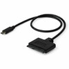 StarTech.com USB C To SATA Adapter - for 2.5" SATA Drives - UASP - External Hard Drive Cable - USB Type C to SATA Adapter - Get ultra-fast access to data by connecting a 2.5" SATA SSD/HDD to your laptop's USB C port - USB 3.1 10Gbps Adapter Cable w/ 