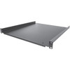 StarTech.com 1U Server Rack Cabinet Shelf - Fixed 20" Deep Cantilever Rackmount Tray for 19" Data/AV/Network Enclosure w/cage nuts, screws - 1U 19in server rack cabinet shelf 20in deep - EIA/ECA-310 Cantilever tray w/universal fit in Data/Network enc