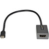 StarTech.com Mini DisplayPort to HDMI Adapter, mDP to HDMI Adapter Dongle, 1080p, Mini DP 1.2 to HDMI Video Converter, 12" Long Cable - Mini DisplayPort 1.2 to HDMI adapter dongle connects mDP laptop to HDMI display - 1080p/7.1 audio/HDCP 1.4 - 12in 