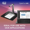 Adesso 8 Megapixel Fixed-Focus A3 Document Camera Scanner with OCR Function - CMOS