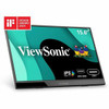 ViewSonic VX1655 - 15.6" 1080p Portable IPS Monitor with 60W USB C, mini HDMI - 250 cd/m² - ViewSonic VX1655 15.6 Inch 1080p FHD Portable LED IPS Monitor with 2 Way Powered 60W USB C, Mini HDMI, Dual Speakers, and Built-in Stand with Tripod mount