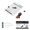 StarTech.com U.2 to M.2 Adapter for U.2 NVMe SSD - M.2 PCIe x4 Host Interface - U.2 SSD SFF-8643 Adapter - M2 PCIe Adapter - U.2 Drive Adapter - Add U.2 PCIe NVMe SSD performance to your desktop computer or server by connecting a U.2 SSD to an M.2 PC