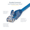 StarTech.com 35ft (10.7m) CAT6 Ethernet Cable, LSZH (Low Smoke Zero Halogen) 10 GbE Snagless 100W PoE UTP RJ45 Blue Network Patch Cord ETL - 35ft/10.7m Blue LSZH CAT6 Ethernet Cable - 10GbE Multi Gigabit 1/2.5/5Gbps/10Gbps to 55m - 100W PoE++, ANSI/T