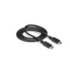 StarTech.com 35 ft DisplayPort Cable with Latches - M/M - 35ft/10m DisplayPort to DisplayPort cable; Full HD (1920 x 1200p 60Hz)/6.48 Gbps bandwidth/HDCP/DPCP/MST - Durable PVC strain relief; Latching connectors - For office/boardroom with laptop/wor