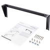StarTech.com 1U 19in Steel Vertical Wall Mount Equipment Rack Bracket - Mount a server, network or telecommunications device vertically with this 1U wall-mountable rack - wall mount rack - wallmount rack - vertical wall mount rack - vertical wall mou