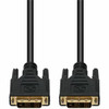 6ft DVI-D Single Link (18+1 pin) Male to DVI-D Single Link (18+1 pin) Male Black Cable For Resolution Up to 1920x1200 (WUXGA) - 100% compatible and guaranteed to work