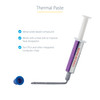 StarTech.com Thermal Paste, 1.5g Metal Oxide Heat Sink Compound, Re-sealable Syringes, CPU Paste - 1.5g thermal heat paste - Metal oxide compound - 4-6 applications per tube - Operational temperatures of -22F to 365F - Thermal conductivity greater th