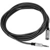 SIIG Woven Fabric Braided 3.5mm Stereo Aux Cable (M/F) - 3M - 9.80 ft Mini-phone Audio Cable for Audio Device, Smartphone, Tablet, MP3 Player, Speaker - First End: 1 x Mini-phone Stereo Audio - Male - Second End: 1 x Mini-phone Stereo Audio - Female 