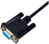 StarTech.com 1m Black DB9 RS232 Serial Null Modem Cable F/F - Connect your serial devices, and transfer your files - 1m DB9 Null Modem Cable - DB9 Female to Female Cable - RS232 Null Modem Cable - 9 pin Null Modem Cable - 1 m Black Female to Female N