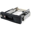 StarTech.com 5.25" Tray-Less SATA Hot-Swap Hard Drive Bay - Storage mobile rack - black - Hot-swap any 3.5in SATA hard drive easily from any computer with a 5.25in bay - trayless hot swap - hot swap mobile rack - 5.25 bay - internal enclosure - sata 