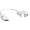 Rocstor DisplayPort to VGA Video Adapter Converter - Cable Length: 5.9" - 5.90" DisplayPort/VGA Video Cable for Desktop Computer, Notebook, Projector, Monitor, HDTV, Video Device - First End: 1 x DisplayPort 1.1a Digital Audio/Video - Male - Second E
