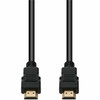 25ft HDMI 1.4 Male to HDMI 1.4 Male Black Cable Which Supports Ethernet Channel For Resolution Up to 4096x2160 (DCI 4K) - 100% compatible and guaranteed to work