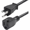 StarTech.com 10ft (3m) Power Extension Cord, NEMA 5-15P to NEMA 5-15R AC Power Cable, 10A 125V, 18AWG, UL Listed Components - 10ft Universal Power Extension Cord w/NEMA 5-15P and NEMA 5-15R connectors; 125V at 10A; UL Listed components; Wire: 100% Co