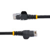 StarTech.com 100ft CAT6 Ethernet Cable - Black Snagless Gigabit - 100W PoE UTP 650MHz Category 6 Patch Cord UL Certified Wiring/TIA - 100ft Black CAT6 Ethernet cable delivers Multi Gigabit 1/2.5/5Gbps & 10Gbps up to 160ft - 650MHz - Fluke tested to A