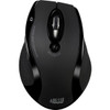 Adesso iMouse G25 Wireless Ergonomic Laser Mouse - Laser - Wireless - 30 ft - Radio Frequency - 2.40 GHz - Black - USB - 1600 dpi - Scroll Wheel - Right-handed - 2