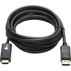 SIIG DisplayPort 1.2 to HDMI 10ft Cable 4K/30Hz - 10 ft DisplayPort/HDMI A/V Cable for Audio/Video Device, HDTV, PC, Monitor, Notebook, Desktop Computer - First End: 1 x 20-pin DisplayPort 1.2 Digital Audio/Video - Male - Second End: 1 x 19-pin HDMI 
