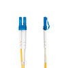 StarTech.com 1m (3.3ft) LC to LC (UPC) OS2 Single Mode Duplex Fiber Optic Cable, 9/125µm, 10G, LSZH Fiber Patch Cord - 3.3ft LC/LC-UPC OS2 Single Mode Fiber Cable supports 10G networks and CWDM; 9/125µm core/cladding; 1260-1625nm Laser Optimized; LSZ