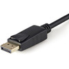 StarTech.com 3ft (1m) DisplayPort to VGA Cable, Active DisplayPort to VGA Adapter Cable, 1080p Video, DP to VGA Monitor Converter Cable - 3ft/1m Active DisplayPort to VGA cable HBR2 | 2048x1280/1080p 60Hz | EDID/DDC - Video adapter cable prevents sig