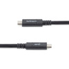 StarTech.com 6 ft (1.8m) USB C to USB C Cable, 5A 100W PD 3.0, Certified Works With Chromebook, USB-IF Certified, M/M, USB 3.0 (5Gbps) - 6ft USB C to USB C cable - USB-IF Certified - Certified Works With Chromebook - USB 3.2 Gen 1 (5Gbps, 100W, PD 3.