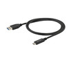 StarTech.com USB to USB C Cable - 1m / 3 ft - USB 3.0 (5Gbps) - USB A to USB C - USB Type C - USB Cable Male to Male - USB C to USB - Connect your USB-C devices to a computer - USB Type A to USB Type C Cable - Connect USB C peripherals such as a hard