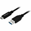 StarTech.com USB to USB C Cable - 1m / 3 ft - USB 3.0 (5Gbps) - USB A to USB C - USB Type C - USB Cable Male to Male - USB C to USB - Connect your USB-C devices to a computer - USB Type A to USB Type C Cable - Connect USB C peripherals such as a hard