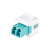 StarTech.com LC to LC Coupler, LC Fiber Coupler, LC/UPC Duplex Keystone Jack, Fiber Optic Keystone Coupler for Patch Panel - LC to LC keystone coupler supports Single Mode and Multimode fiber cables; Ideal for keystone patch panels and wall plates; T
