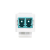StarTech.com LC to LC Coupler, LC Fiber Coupler, LC/UPC Duplex Keystone Jack, Fiber Optic Keystone Coupler for Patch Panel - LC to LC keystone coupler supports Single Mode and Multimode fiber cables; Ideal for keystone patch panels and wall plates; T
