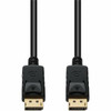 3ft DisplayPort 1.2 Male to DisplayPort 1.2 Male Black Cable For Resolution Up to 3840x2160 (4K UHD) - 100% compatible and guaranteed to work