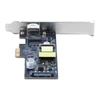 StarTech.com 1-Port 2.5Gbps PCI Express PoE Network Card, Intel I225-V, PCIe 802.3af/at PoE+ Multi-Gigabit NIC, SATA Powered Ethernet Card - 2.5Gbps PoE network card w/ Intel® I225V supports 802.3af/at PoE+ up to 30W PSE and 25.5W PD at 48V DC; NBASE