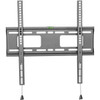 Atdec Wall Mount for Digital Signage Display - Black - 1 Display(s) Supported - 110 lb Load Capacity - 100 x 100, 100 x 200, 200 x 100, 200 x 200, 200 x 300, 200 x 400, 300 x 200, 300 x 300, 400 x 200, 400 x 300, 400 x 400 - VESA Mount Compatible - 1
