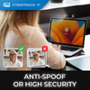 Adesso CyberTrack F1 Webcam - 2.1 Megapixel - 30 fps - USB 2.0 - 1920 x 1080 Video - CMOS Sensor - Fixed Focus - 120° Angle - Microphone - Monitor, Notebook, TV - Windows 10