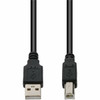 AddOn 6ft USB 2.0 (A) Male to USB 2.0 (B) Male Black Cable - 100% compatible and guaranteed to work