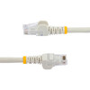 StarTech.com 15ft CAT6 Ethernet Cable - White Snagless Gigabit - 100W PoE UTP 650MHz Category 6 Patch Cord UL Certified Wiring/TIA - 15ft White CAT6 Ethernet cable delivers Multi Gigabit 1/2.5/5Gbps & 10Gbps up to 160ft - 650MHz - Fluke tested to ANS