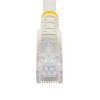 StarTech.com 15ft CAT6 Ethernet Cable - White Snagless Gigabit - 100W PoE UTP 650MHz Category 6 Patch Cord UL Certified Wiring/TIA - 15ft White CAT6 Ethernet cable delivers Multi Gigabit 1/2.5/5Gbps & 10Gbps up to 160ft - 650MHz - Fluke tested to ANS