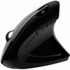 Adesso iMouse E10 2.4 GHz RF Wireless Vertical Ergonomic Mouse - Optical - Wireless - 30 ft - Radio Frequency - 2.40 GHz - Black - USB - 1600 dpi - Scroll Wheel - 6 Button(s) - Right-handed