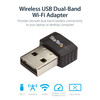 StarTech.com USB WiFi Adapter - AC600 - Dual-Band Nano USB Wireless Network Adapter - 1T1R 802.11ac Wi-Fi Adapter - 2.4GHz / 5GHz - Add reliable wireless connectivity to your laptop or desktop computer, compatible with both 2.4GHz and 5GHz networks -