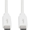 Rocstor Premium USB-C Charging Cable Up to 100W Power Delivery - USB-C Charging Cable 1m (3ft) - USB-C to USB C M/M - USB 3.1 Fast Charge & Sync - Type C 2.0 to USB C Laptop Charger Cable up to 100W PD - Heavy Duty & Durable - EMI Protection - First 