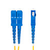 StarTech.com 2m (6ft) LC to SC (UPC) OS2 Single Mode Duplex Fiber Optic Cable, 9/125µm, 10G, LSZH Fiber Patch Cord - 6.6ft LC/SC-UPC OS2 Single Mode Fiber Cable supports 10G networks and CWDM; 9/125µm core/cladding; 1260-1625nm Laser Optimized; LSZH 