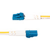 StarTech.com 2m (6ft) LC to SC (UPC) OS2 Single Mode Duplex Fiber Optic Cable, 9/125µm, 10G, LSZH Fiber Patch Cord - 6.6ft LC/SC-UPC OS2 Single Mode Fiber Cable supports 10G networks and CWDM; 9/125µm core/cladding; 1260-1625nm Laser Optimized; LSZH 