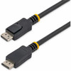 StarTech.com 15 ft / 4.6 m DisplayPort Cable with Latches Multipack - 10 Pack DisplayPort 1.2 Cable - 4K Male DP Cord (DISPLPORT15L10PK) - 15 ft DisplayPort Cable with latches multipack provides a secure connection between your DP equipped devices - 