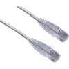 Axiom 1FT CAT6 BENDnFLEX Ultra-Thin Snagless Patch Cable 550mhz (White) - 1 ft Category 6 Network Cable for Network Device - First End: 1 x RJ-45 Network - Male - Second End: 1 x RJ-45 Network - Male - Patch Cable - Gold Plated Contact - 28 AWG - Whi