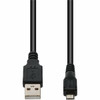 AddOn 15ft USB 2.0 (A) Male to Micro-USB 2.0 (B) Female Black Cable - 100% compatible and guaranteed to work