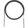 Panduit Cat.6 UTP Patch Network Cable - 15 ft Category 6 Network Cable for Network Device - First End: 1 x RJ-45 Network - Male - Second End: 1 x RJ-45 Network - Male - Patch Cable - 28 AWG - Black - 1
